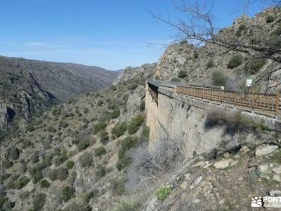 Camino de Hierro-Pozo de los Humos; valle de la barranca pueblos con encanto en asturias el castañar
